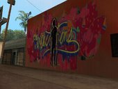 Wall-Mural Graffiti Spider-Verse