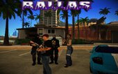 Gangs and Police pack