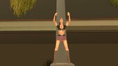 Wrestling Statue
