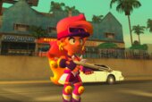 Amber Bubble Trouble from Brawl Stars