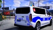 Ford Transit Custom 2025 Asayiş Ekip Aracı