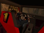 Daytona USA's Hornet but it's an actual vehicle