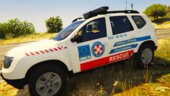 Dacia Duster: GSS Srbija - Gorska sluzba spasavanja Srbije | Mountain Rescue Service of Serbia [Replace | ELS]
