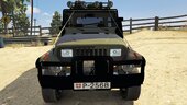 Jeep Wrangler 1986: Vojska Srbije | Serbian Army [ADD-ON | HQ]