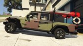 Jeep Gladiator Custom: Recna flotila Vojska Srbije | River fleet Serbian Army [Replace | HQ]