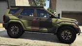 Chinese SUV GWM TANK 400: Vojska Srbije | Serbian Army [ADD-ON |HQ]