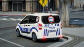 Ford Tourneo Courier Polis Asayiş [Kaplama] Ve Yunus Logo