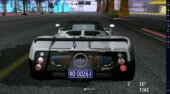 Pagani Zonda F Roadster LHD #76068-Mine Mods