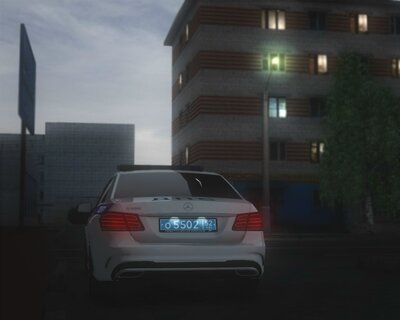 Mercedes-Benz E200 Traffic Police (Special Unit)