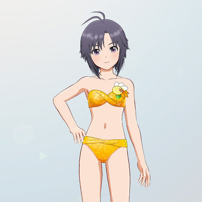 Makoto Kikuchi Sun Shining Swimsuit (Idolmaster Starlit Season)