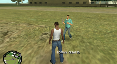 GTA PROTAGONISTS AS BODYGUARDS