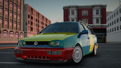 1998 Volkswagen Golf Mk3 Variant Harlequin edition