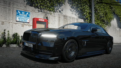 2026 Rolls Royce Spectre Renegade Design [Add-On | Extras] [Animated Statue]