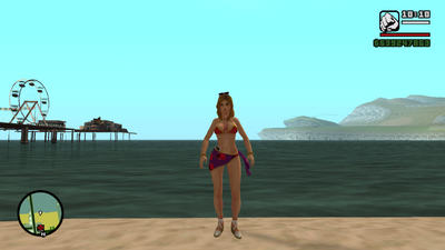 Beach Babe Aphrodite (SMITE)