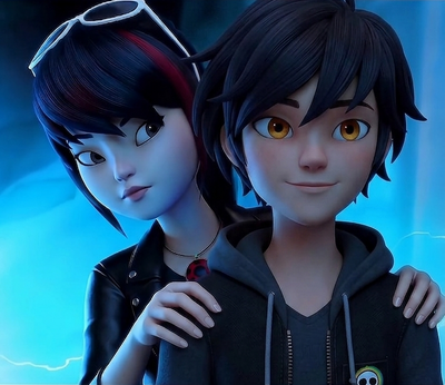 PACK Miraculous: Tales of Ladybug & Cat Noir-Fei Wu and OC Nicholas