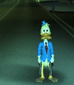 Howard The Duck from the Comic