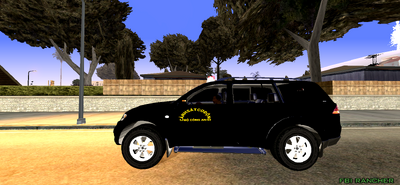 Mitsubishi Pajero Mobile Police V2 For Mobile