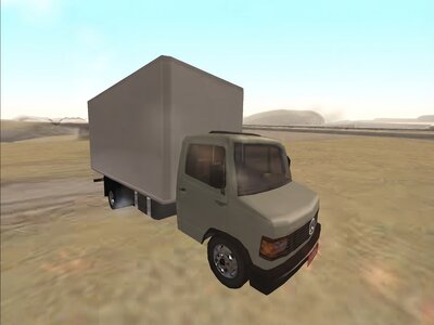 2005 Mercedes-Benz 710  Plus Box Truck