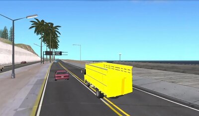 Mitsubishi Fuso Canter Yellow Truck Indonesia