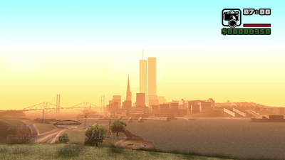  Twin Towers World Trade Center Low-poly [SAN FIERRO] v1.1
