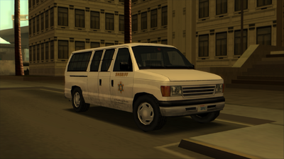1992 Vapid Speedo Los Santos Sheriff Department (SA Style)