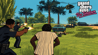 GTA Vice Takedown Wallpapers Menu GTA-Style