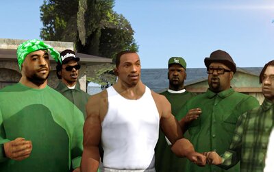 100 Grove Street Members - Spawn 100 Members [CLEO Androi...