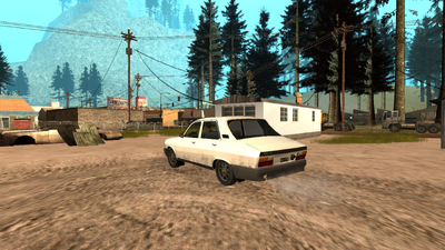 Renault 12 (lowpoly)