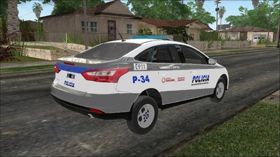 Ford Focus 3 San Juan Police (New Wrap)