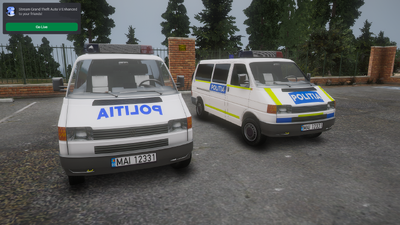 Volkswagen T4 Politia Design Vechi&Nou