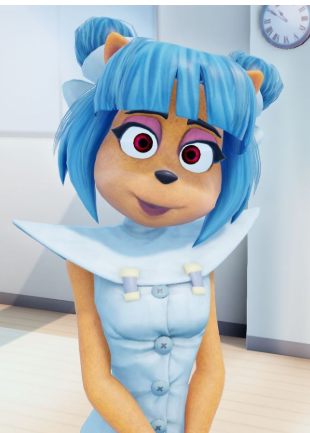 Megumi from Crash Bandicoot