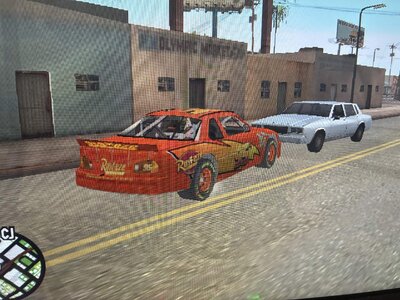 Lightning McQueen NASCAR Racing 2003 Season Cup 90 Skin