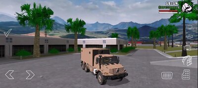 Mercedes-Benz Zetros Army Of Chile for Mobile