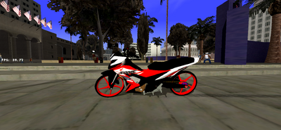 Sonic 150R Red White For Mobile
