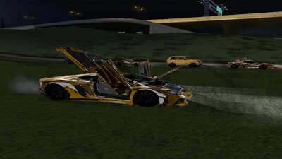 Lamborghini Aventador LP700-4 Gold Baku Luxury