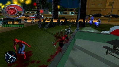 HUD Spider-Man 2 The Game