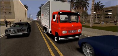 Mercedes-Benz 608 Boxtruck for Mobile
