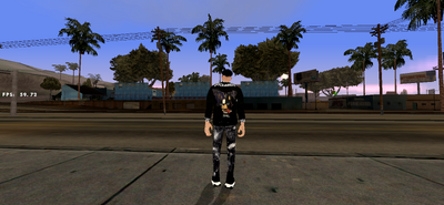 Skin Ao Khoac Den Dsquared2 La Thu For Mobile