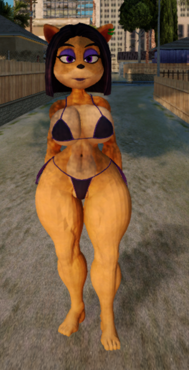 PACK Crash Bandicoot Swimsuit (Ami,Isabela,Liz,Megumi and Tawna)
