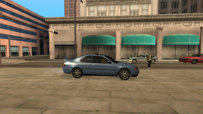 Honda Accord 1995 Coupe (lowpoly)