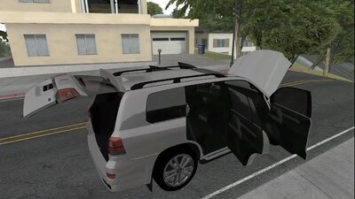 Toyota Land Cruiser 200 (Only DFF)